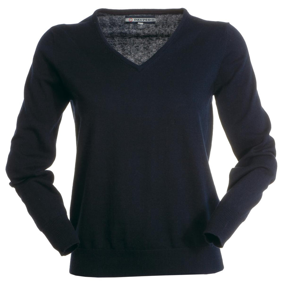 BUSINESS LADY MAGLIONCINO DONNA SCOLLO A V PAYPER personalizzato con logo - Pubblienne