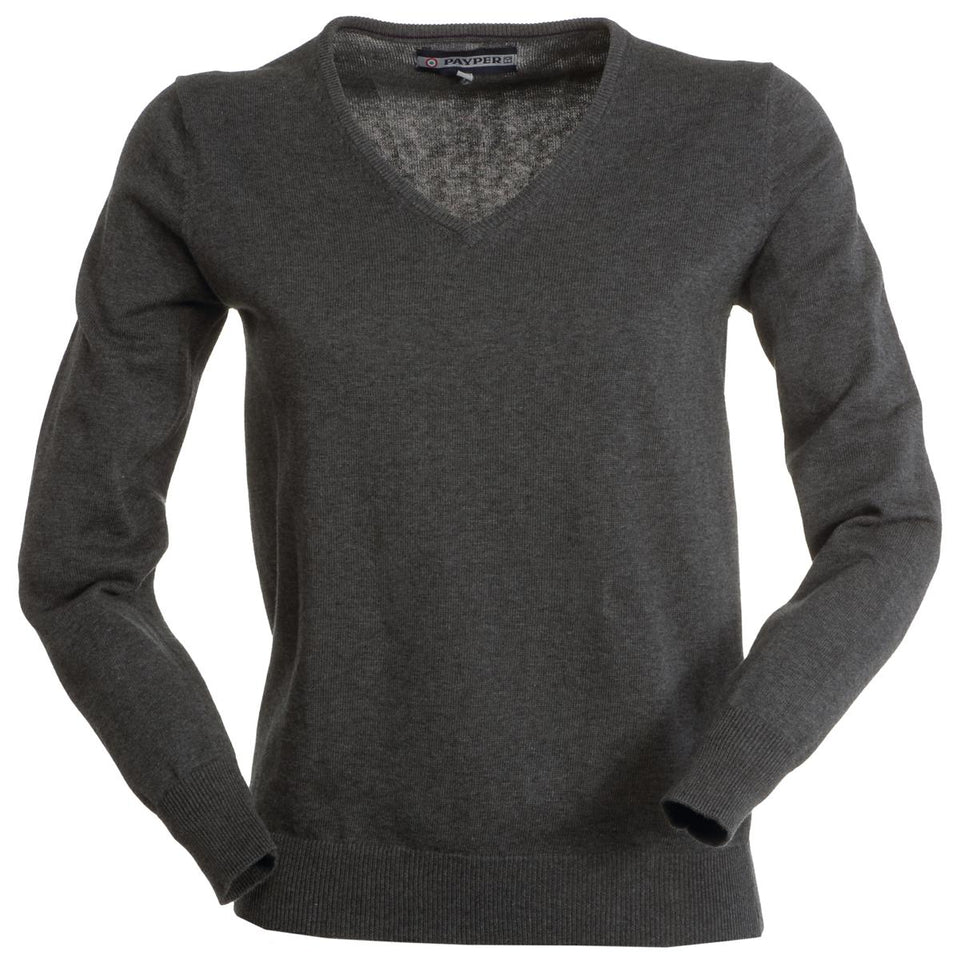 BUSINESS LADY MAGLIONCINO DONNA SCOLLO A V PAYPER personalizzato con logo - Pubblienne