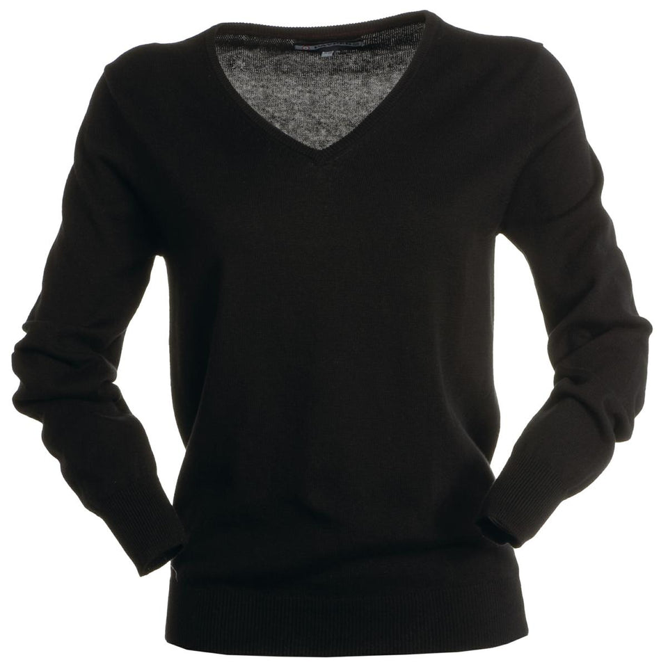 BUSINESS LADY MAGLIONCINO DONNA SCOLLO A V PAYPER personalizzato con logo - Pubblienne
