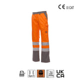 CHARTER POLAR PANTALONE BICOLORE ALTA VISIBILITÀ PAYPER personalizzato con logo - Pubblienne