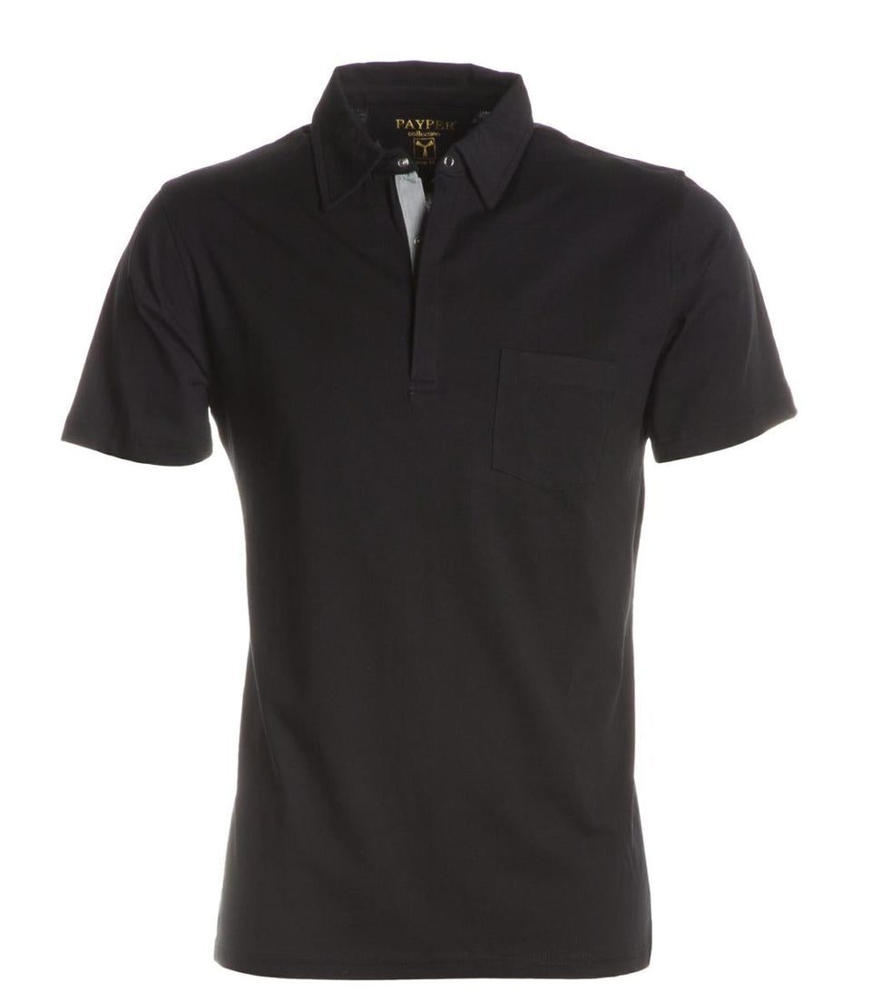 CHIC POLO JERSEY COLLO CAMICIA C/BOTTONI PAYPER personalizzato con logo - Pubblienne