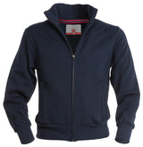 CLASS+ FELPA FULL ZIP CON RIB AI FIANCHI PAYPER personalizzato con logo - Pubblienne
