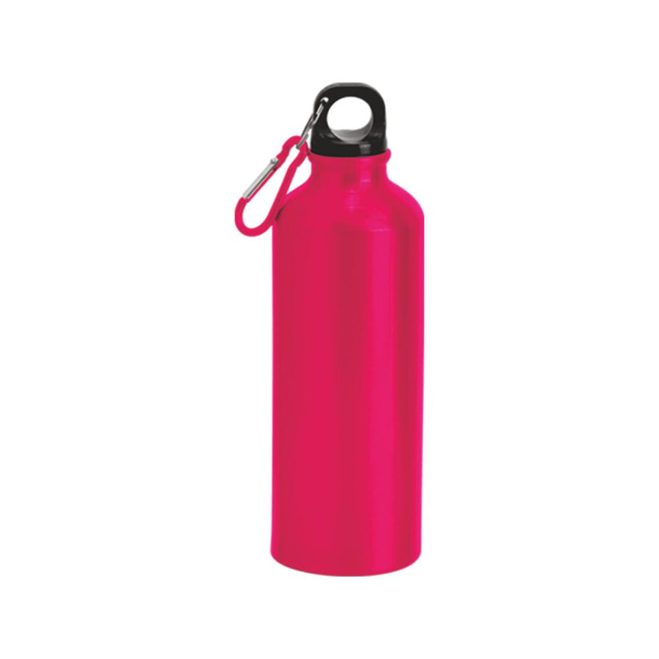 8087AST Sidex 500 - Borraccia In Alluminio Con Moschettone. Conf. in Astuccio personalizzato con logo - Pubblienne