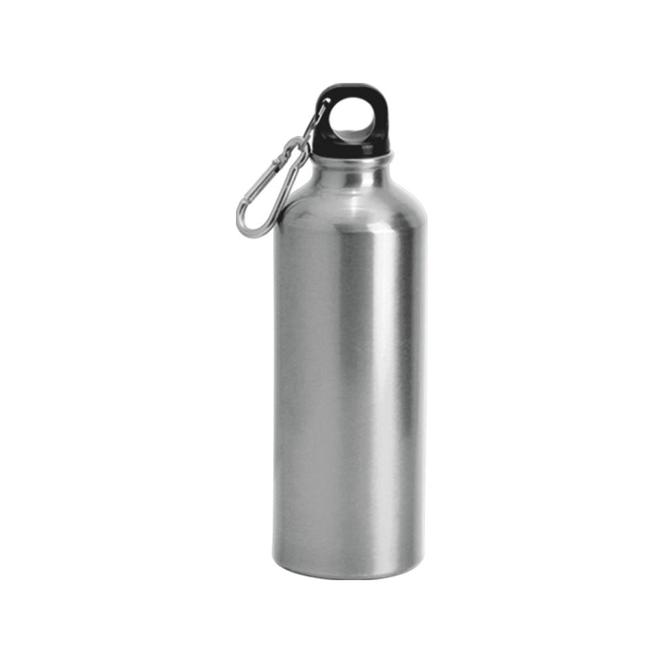 8087AST Sidex 500 - Borraccia In Alluminio Con Moschettone. Conf. in Astuccio personalizzato con logo - Pubblienne