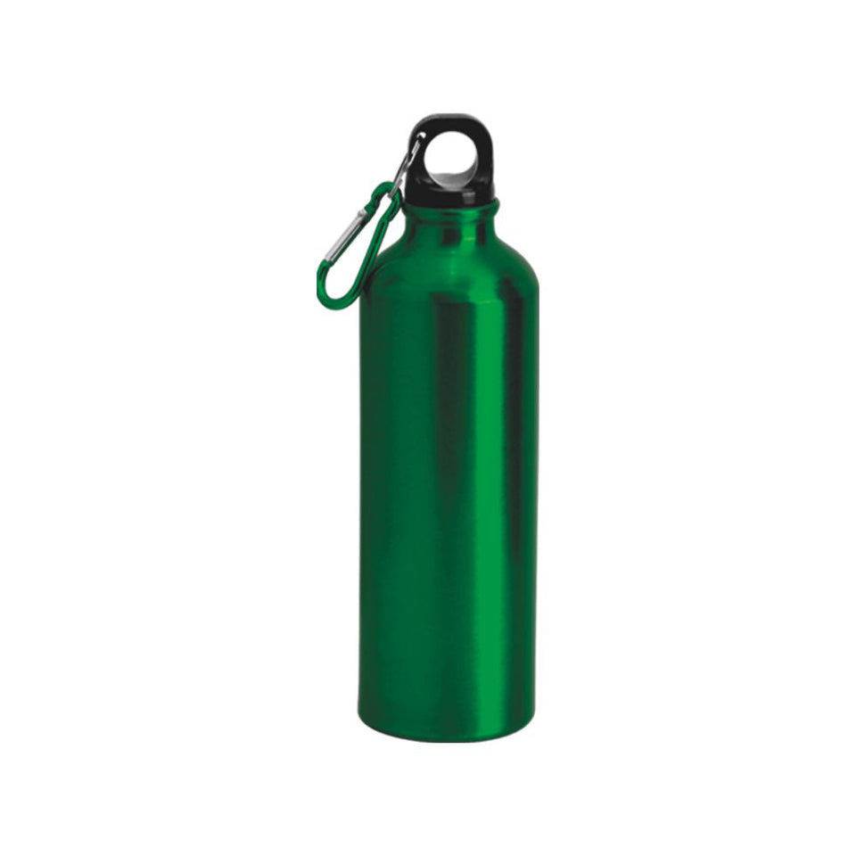 8087AST Sidex 500 - Borraccia In Alluminio Con Moschettone. Conf. in Astuccio personalizzato con logo - Pubblienne