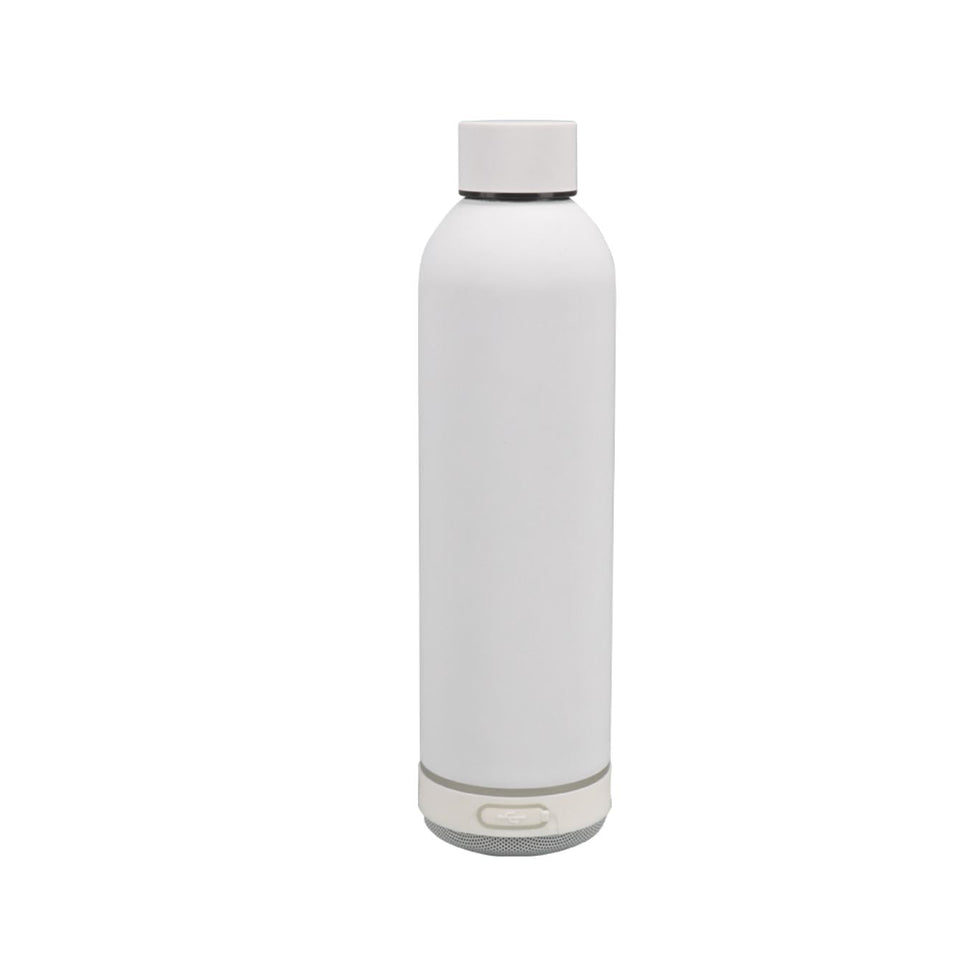 8245 Ottavia - Borraccia Termica Soft Touch 500MLCon Cassa Musicale personalizzato con logo - Pubblienne