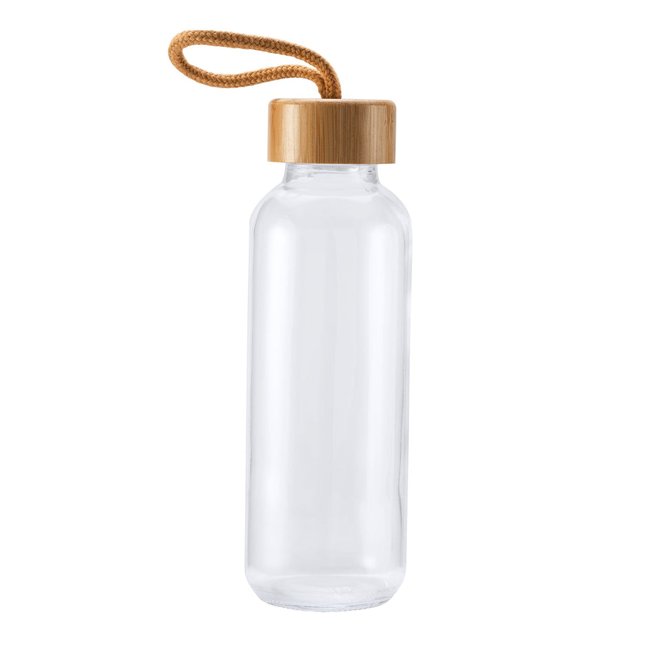 8409 Nordic - Nordic – Borraccia In Vetro E Bamboo personalizzato con logo - Pubblienne
