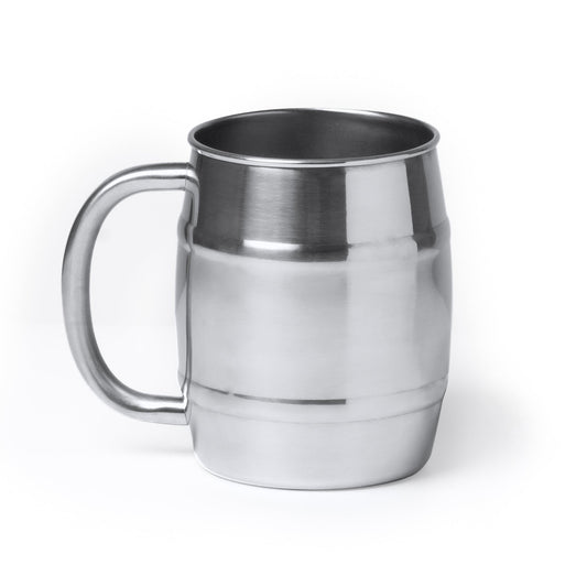 8448 Indo - Boccale Da Birra In Acciaio 500ml personalizzato con logo - Pubblienne