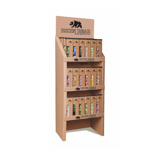8705 Espositore borracce in cartone personalizzato con logo - Pubblienne