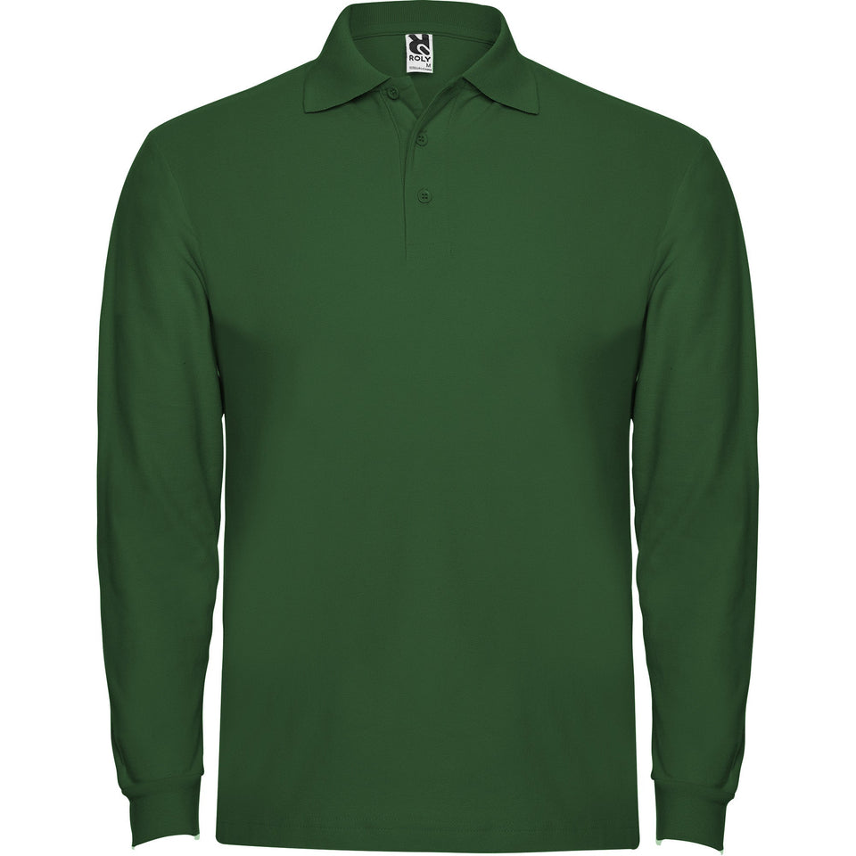 R6635 - Roly Estrella Manica Lunga Polo Uomo personalizzato con logo - Pubblienne