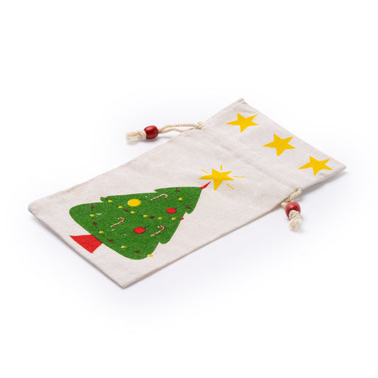 9222 Naty - Sacchetto Regalo Natalizio personalizzato con logo - Pubblienne
