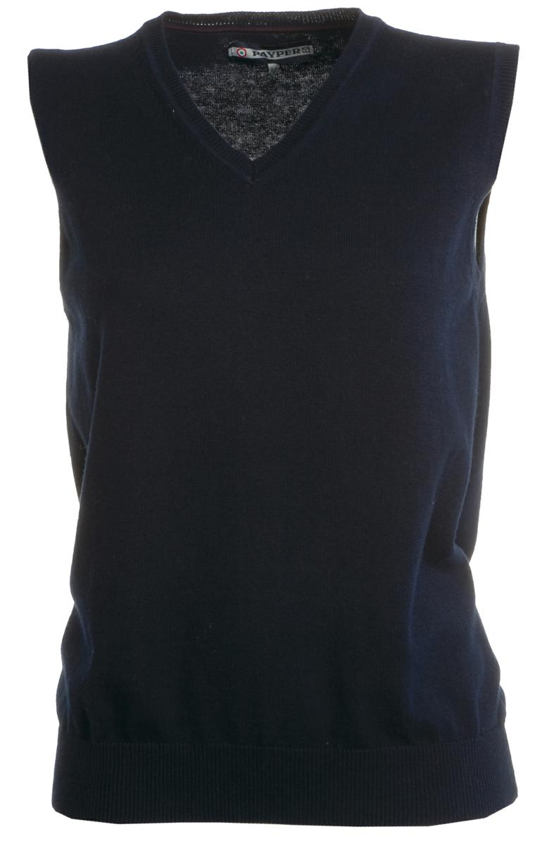 DESK LADY GILET DONNA SCOLLO A V PAYPER personalizzato con logo - Pubblienne