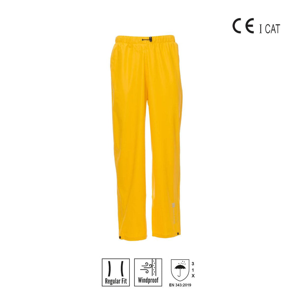 DRY-PANTS pantalonelone antipioggia in poliuretano PAYPER personalizzato con logo - Pubblienne