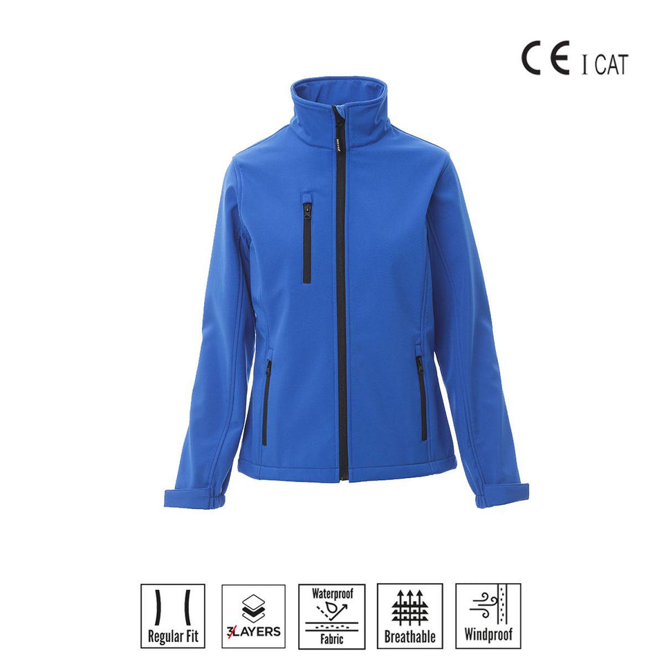 DUBLIN LADY GIACCA ERGONOMICA SOFT SHELL PAYPER personalizzato con logo - Pubblienne