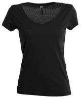 FENCER T-SHIRT DONNA MANICA CORTA COLLO A V PAYPER personalizzato con logo - Pubblienne