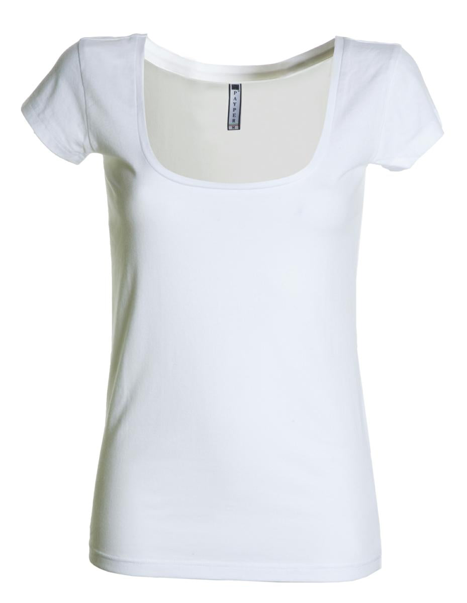FLORIDA T-SHIRT DONNA SFIANCATA PAYPER personalizzato con logo - Pubblienne