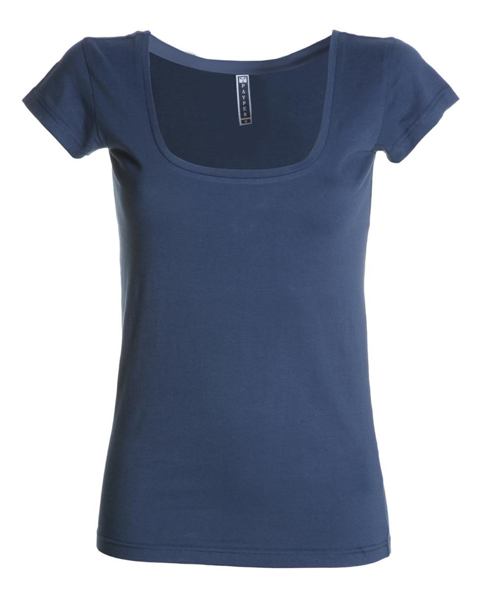 FLORIDA T-SHIRT DONNA SFIANCATA PAYPER personalizzato con logo - Pubblienne