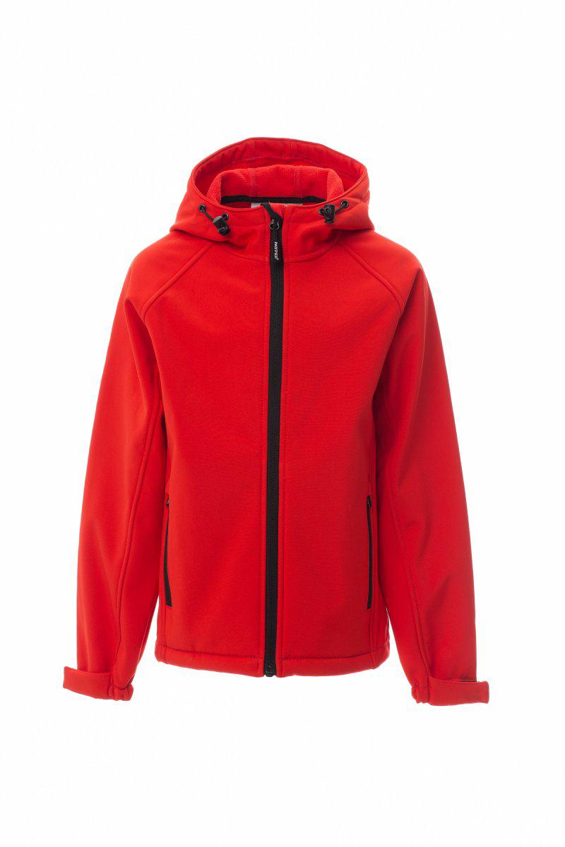 GALE KIDS GIACCA ERGONOMICA SOFT SHELL PAYPER personalizzato con logo - Pubblienne