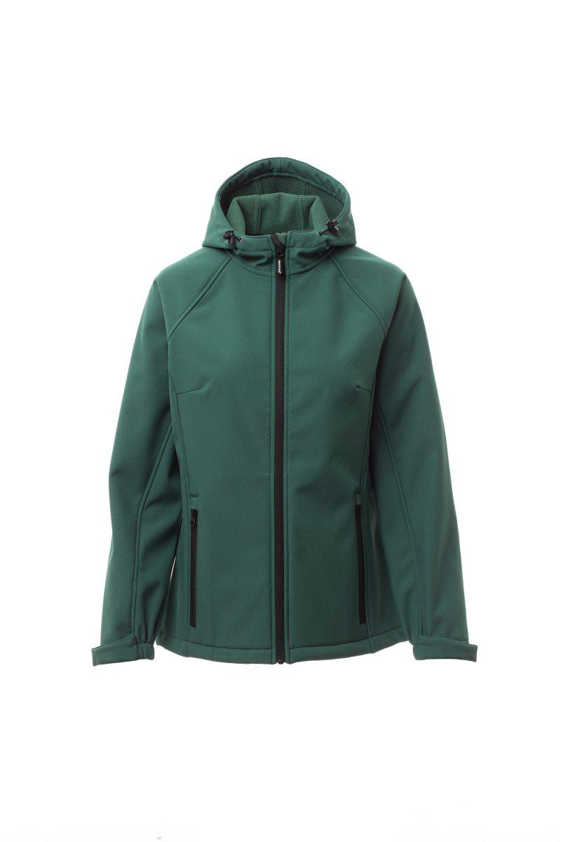 GALE LADY GIUBBINO SOFT SHELL 320 GR PAYPER personalizzato con logo - Pubblienne