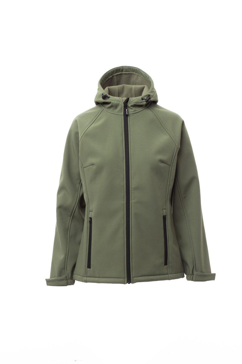 GALE LADY GIUBBINO SOFT SHELL 320 GR PAYPER personalizzato con logo - Pubblienne