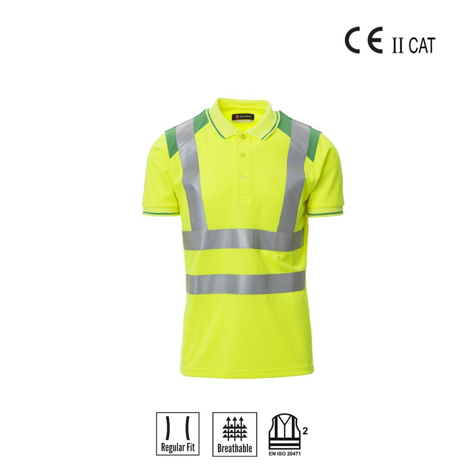 GUARD+ POLO BICOLORE ALTA VISIBILITÀ PAYPER personalizzato con logo - Pubblienne