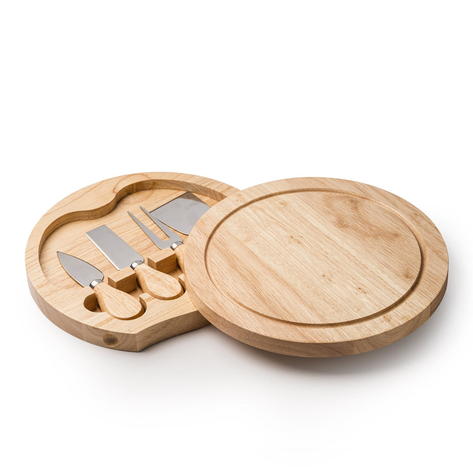 9240 Almeria - Set coltelli formaggi personalizzato con logo - Pubblienne