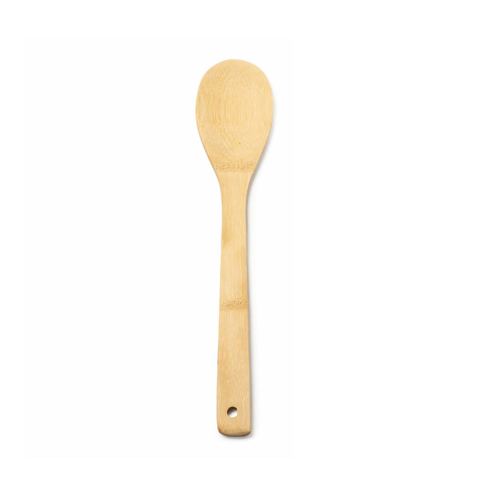 9232 Silas - Cucchiaio Da Cucina In Bamboo personalizzato con logo - Pubblienne