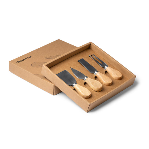 9244 Barla - Set coltelli formaggi personalizzato con logo - Pubblienne