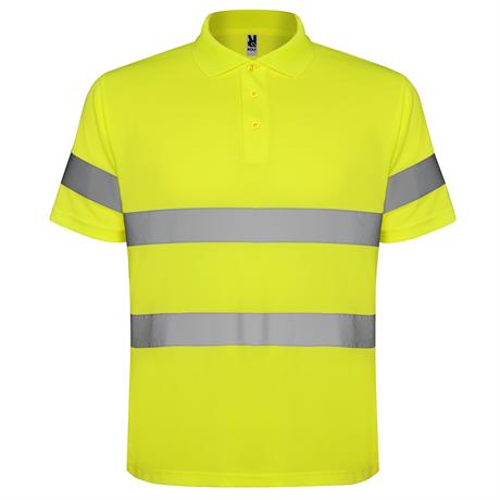 R9302 - Roly Polaris Polo Uomo Alta Visibilità personalizzato con logo - Pubblienne