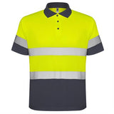 R9302 - Roly Polaris Polo Uomo Alta Visibilità personalizzato con logo - Pubblienne