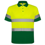 R9302 - Roly Polaris Polo Uomo Alta Visibilità personalizzato con logo - Pubblienne