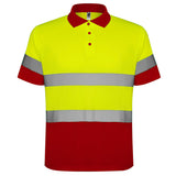 R9302 - Roly Polaris Polo Uomo Alta Visibilità personalizzato con logo - Pubblienne