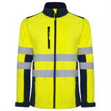 R9303 - Roly Antares Giubbino Soft Shell Uomo Alta Visibilità personalizzato con logo - Pubblienne