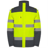 R9304 - Roly Epsilon Parka Uomo Alta Visibilità personalizzato con logo - Pubblienne