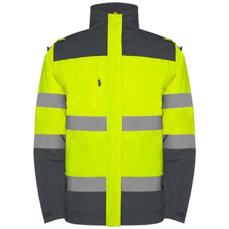 R9304 - Roly Epsilon Parka Uomo Alta Visibilità personalizzato con logo - Pubblienne