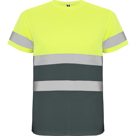 R9310 - Roly Delta T-Shirt Uomo Alta Visibilità personalizzato con logo - Pubblienne