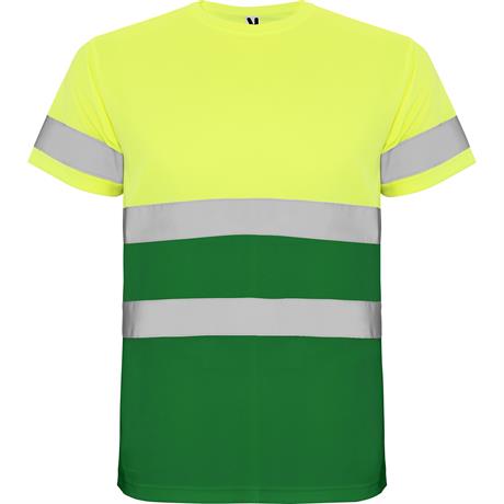 R9310 - Roly Delta T-Shirt Uomo Alta Visibilità personalizzato con logo - Pubblienne