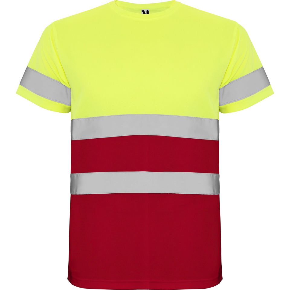R9310 - Roly Delta T-Shirt Uomo Alta Visibilità personalizzato con logo - Pubblienne