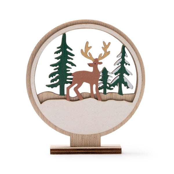 9407 RENNY - Ornamento Natalizio personalizzato con logo - Pubblienne