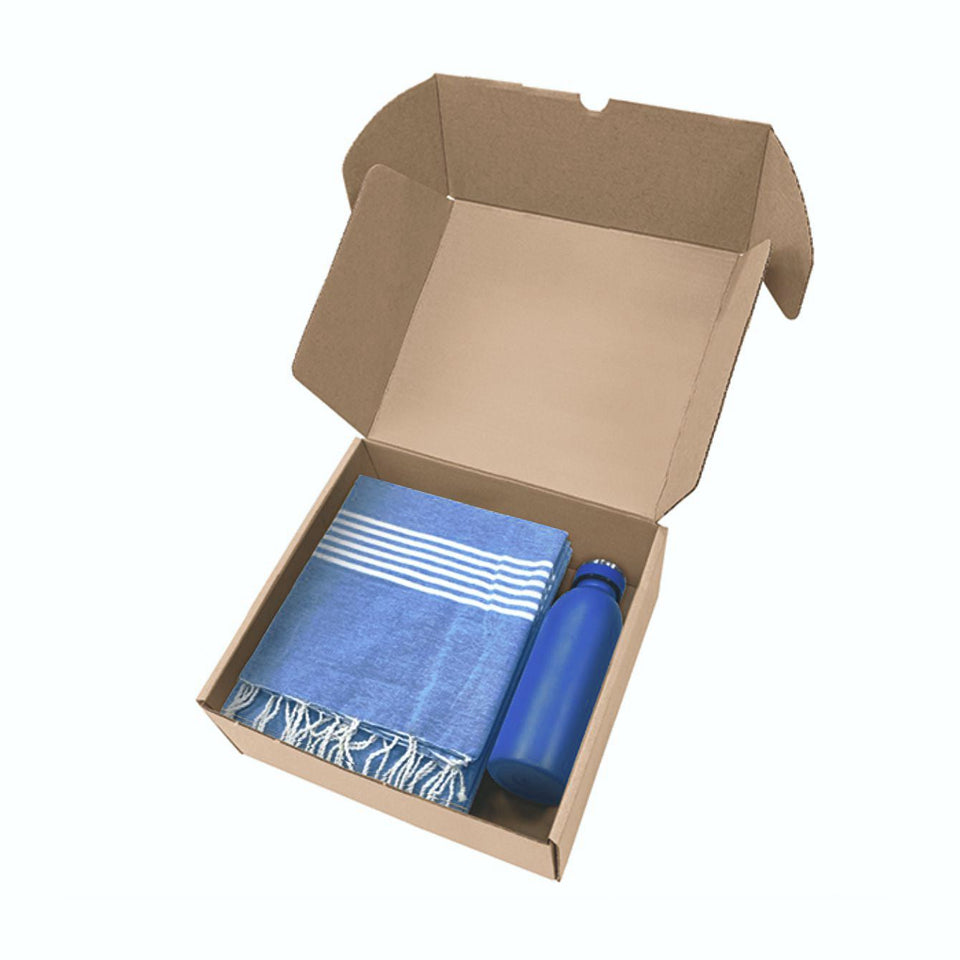 9470 Seas - Box Mare Con Telo E Borraccia personalizzato con logo - Pubblienne