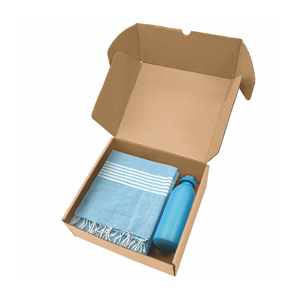 9470 Seas - Box Mare Con Telo E Borraccia personalizzato con logo - Pubblienne