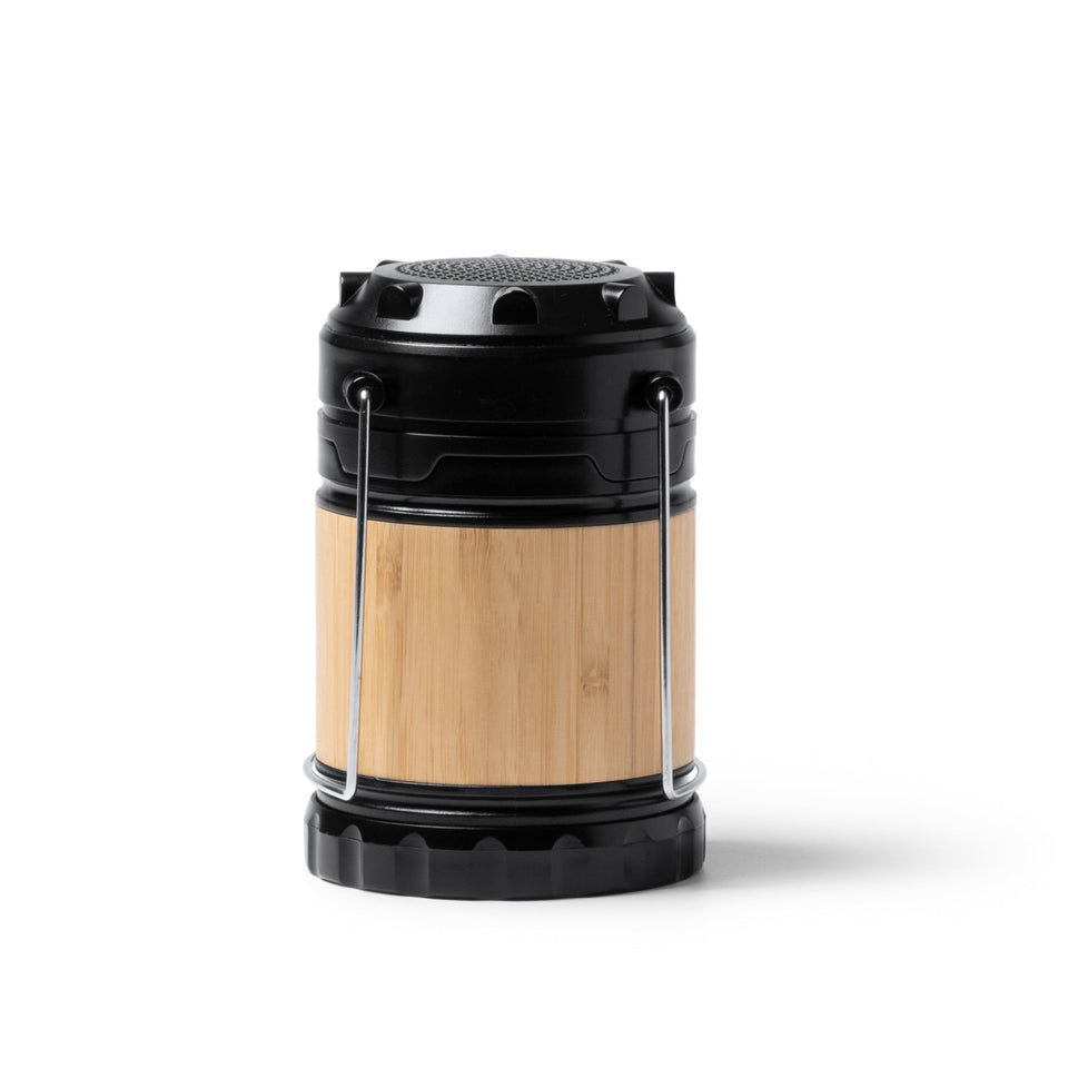 9705 Etienne - Lampada Speaker In Bamboo personalizzato con logo - Pubblienne