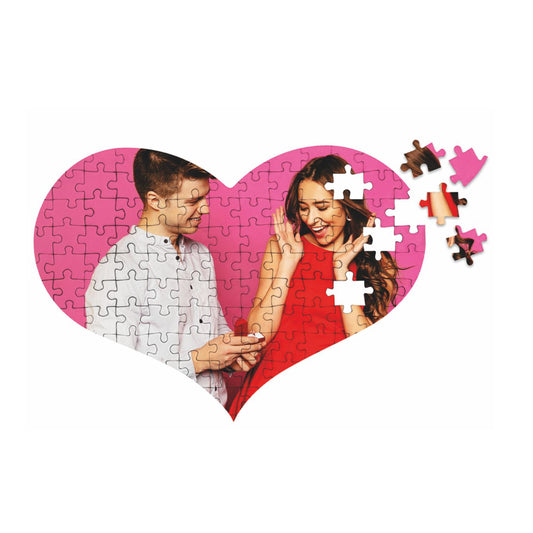 9823 - Puzzle Sublimatico Cuore A3 personalizzato con logo - Pubblienne