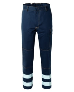 Pantalone PANTALONI SerioPlus+ con strisce rifrangenti visibilità migliorata personalizzato con logo - Pubblienne