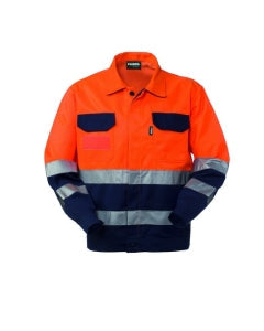 Giubbetto Bicolore hi-vis personalizzato con logo - Pubblienne