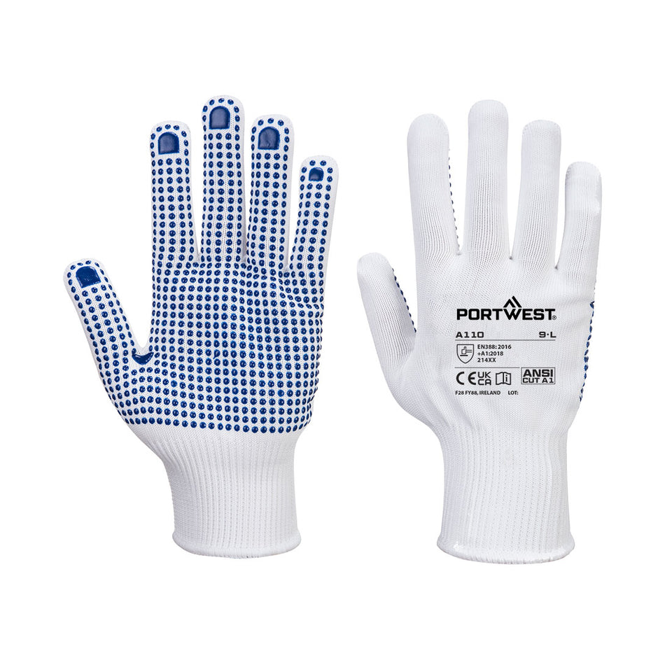 Guanti Polka Dot Portwest personalizzato con logo - Pubblienne