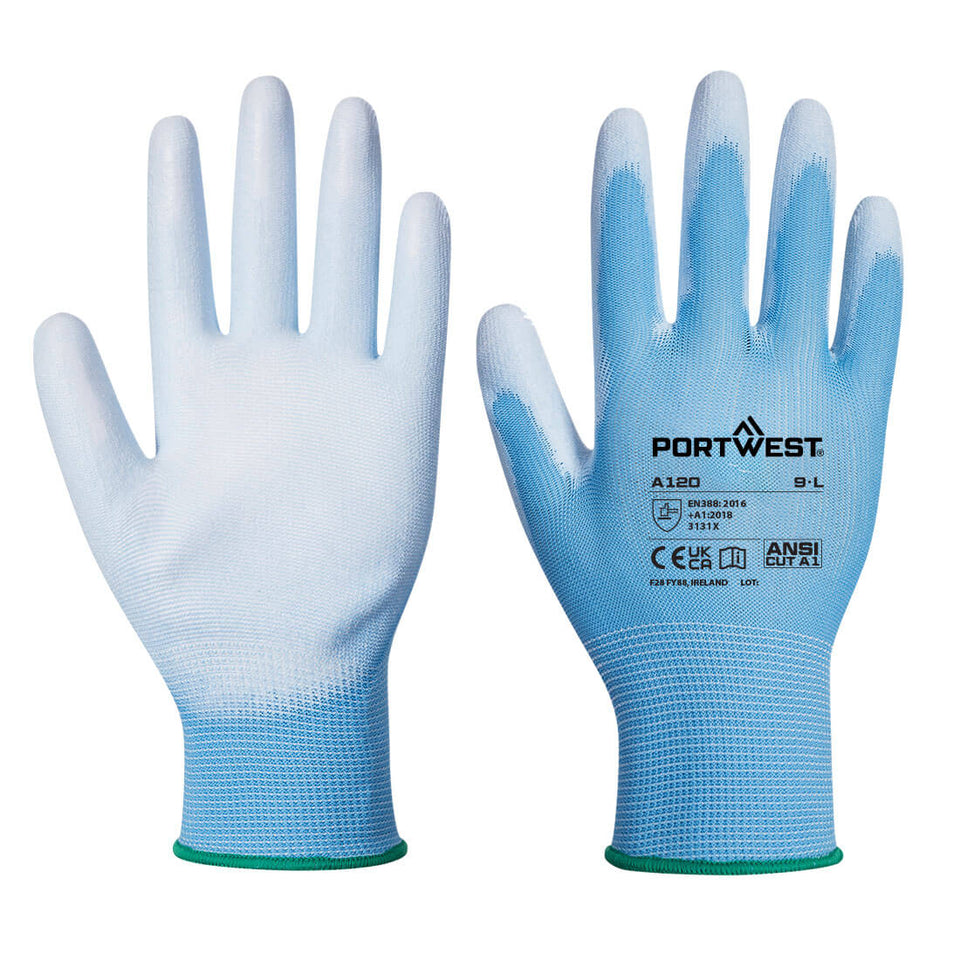 Guanti con palmo in PU Portwest personalizzato con logo - Pubblienne