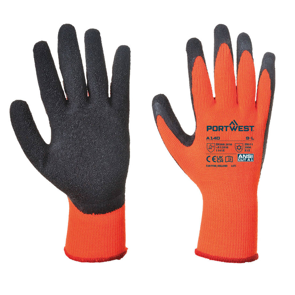 Guanto Grip termico Portwest personalizzato con logo - Pubblienne