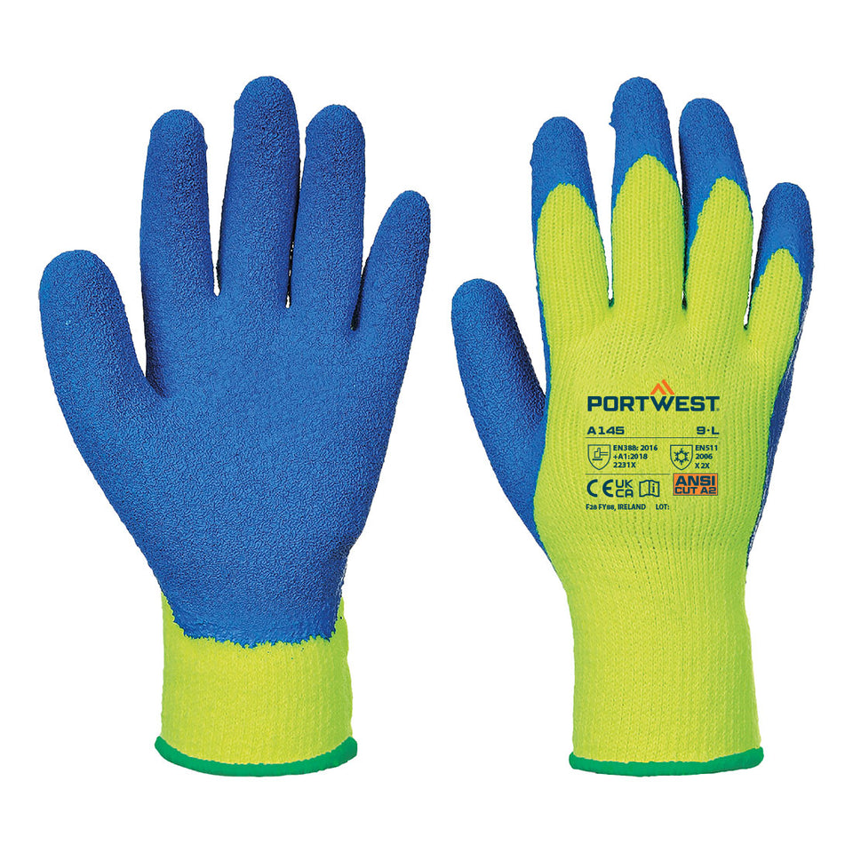 Guanto Grip Antifreddo Portwest personalizzato con logo - Pubblienne