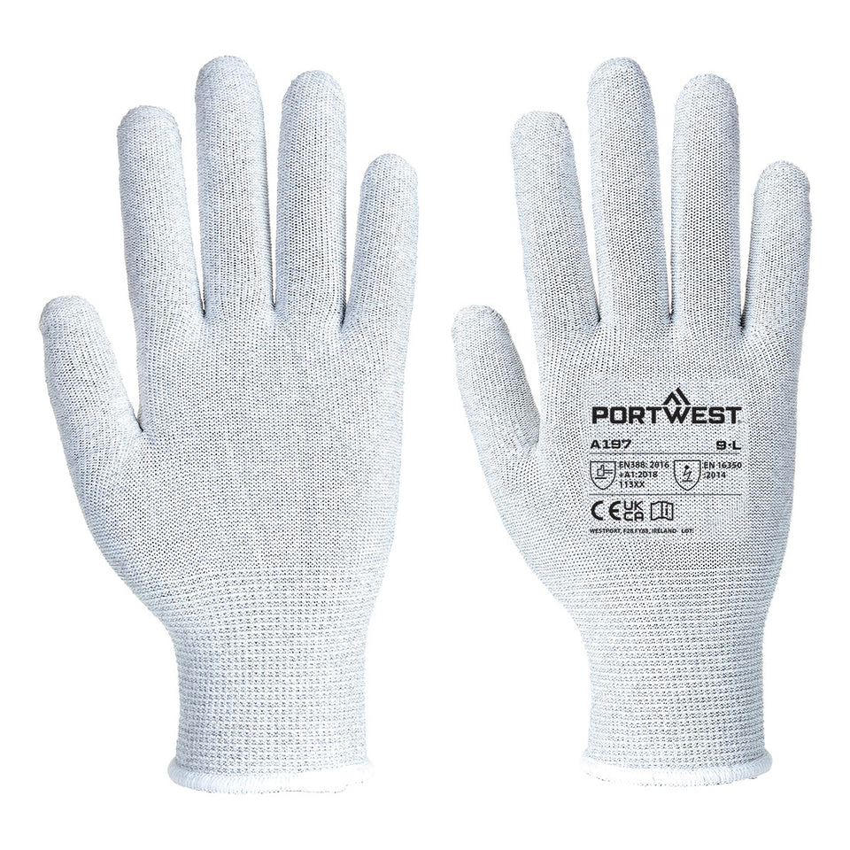 Guanti Antistatici Portwest personalizzato con logo - Pubblienne